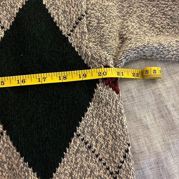 RARE Tommy Hilfiger Argyle Sweater - Picture 2 of 2